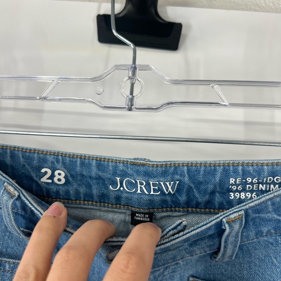 J. Crew High Rise Sailor Denim Trousers in 1996 Semi Stretch - Picture 4 of 9